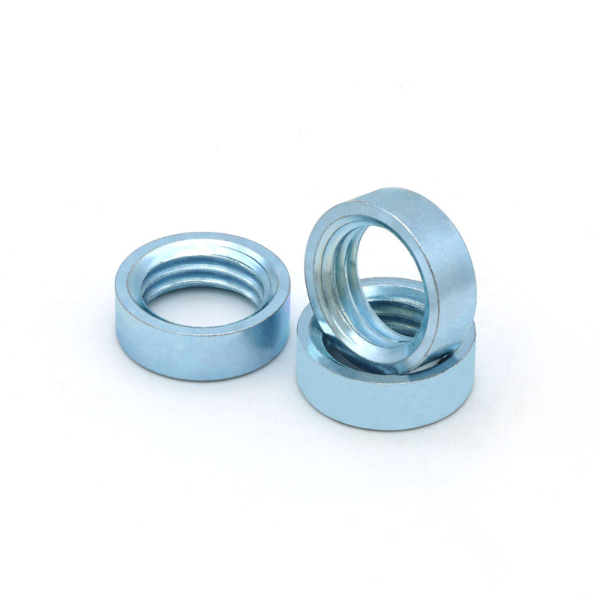Round Connector Nut,3/4" Coupling Nut,Zinc Plated