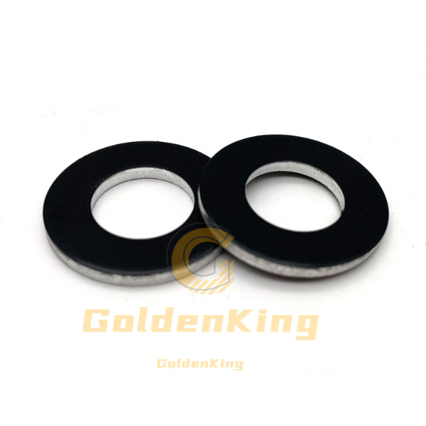 Aluninum Flat Washers with Anodized Black