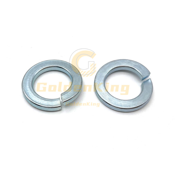 Spring Lock Washer Elastic Gasket,Zinc Plated Washer,DIN127