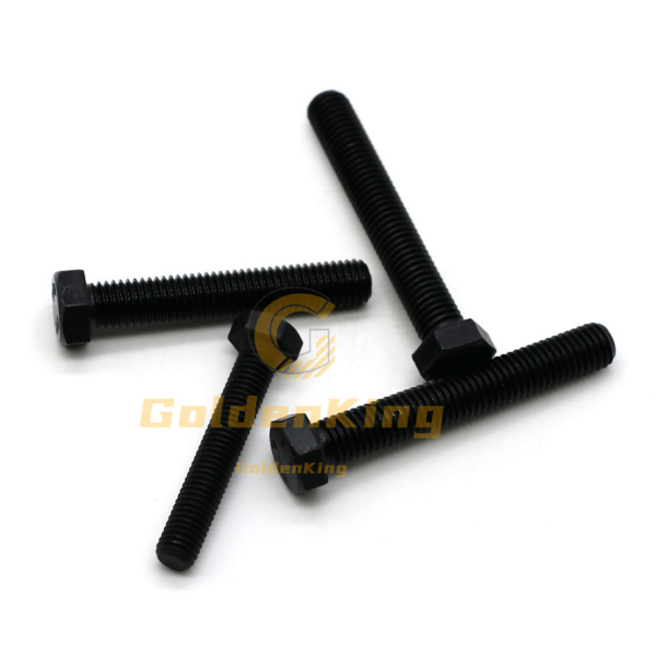 Black Oxidate Hex bolts,Carbon Steel,DIN933